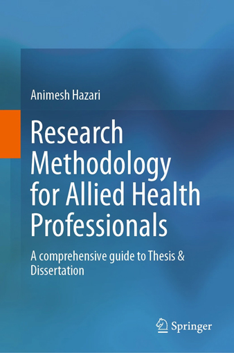 research methodology for allied health professionals: a comprehensive guide to thesis & dissertation